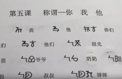 新平县彝语尼苏话5(孙红梅)