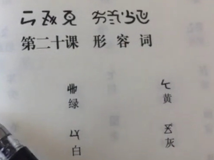 新平县彝语尼苏话20(孙红梅)