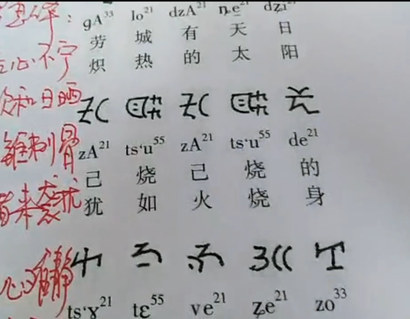 彝文古籍《指路经》讲解10(李生旺)